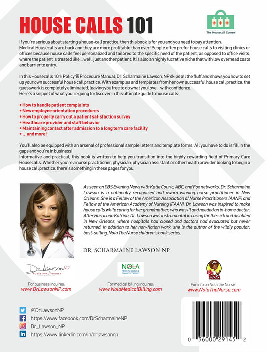 Housecalls 101: Policy and Procedure Manual for Medical Home Visits